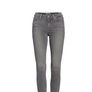 PAIGE Women's Charcoal Skinny Jeans